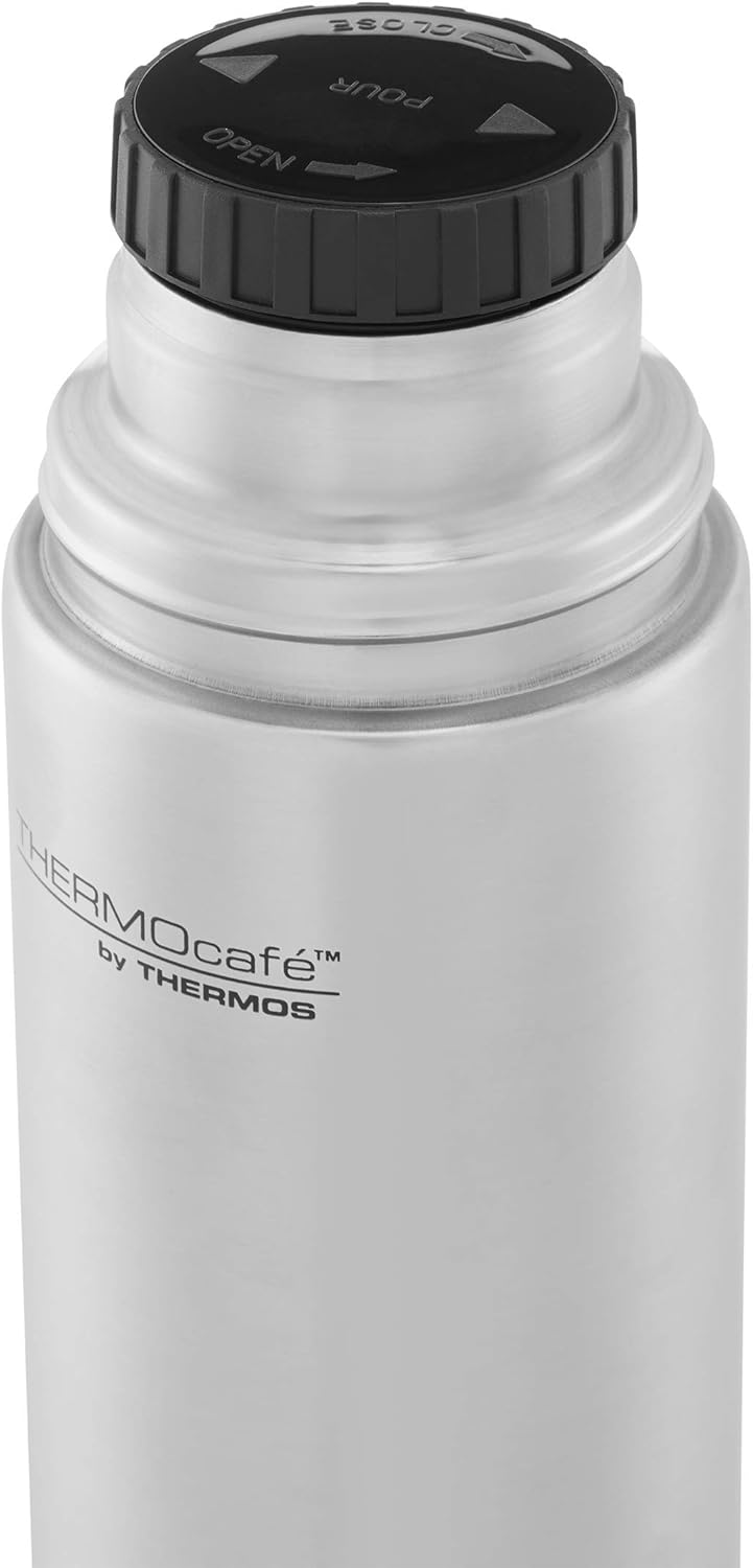 Thermos Thermo Cafe S/S Flask - 181109, Silver, 0.5 Litre-1