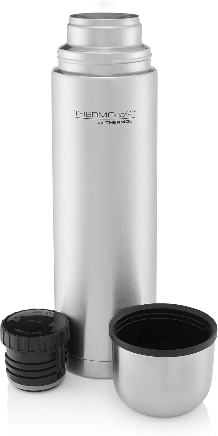 Thermos Thermo Cafe S/S Flask - 181109, Silver, 0.5 Litre-2