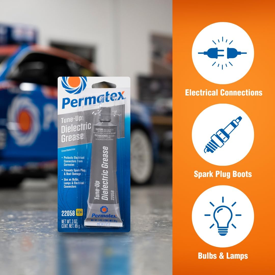 S/S Permatex® - Dielectric Tune-Up Grease - Wiring & Connection Protection - 85g-3