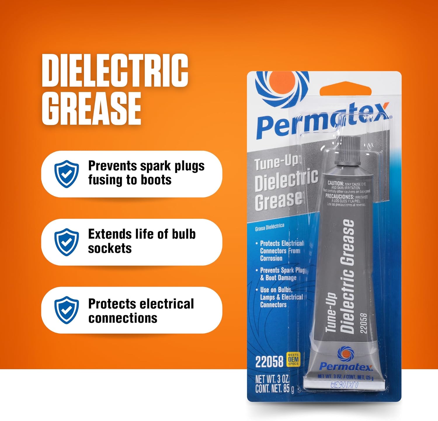 S/S Permatex® - Dielectric Tune-Up Grease - Wiring & Connection Protection - 85g-5