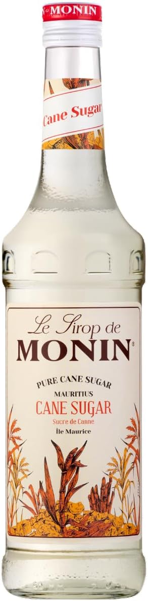 MONIN Premium Pure Cane Sugar Syrup 700ml for Cocktails and Coffees. Vegan-Friendly, Allergen-Free, 100% Natural Flavours and Colourings-0