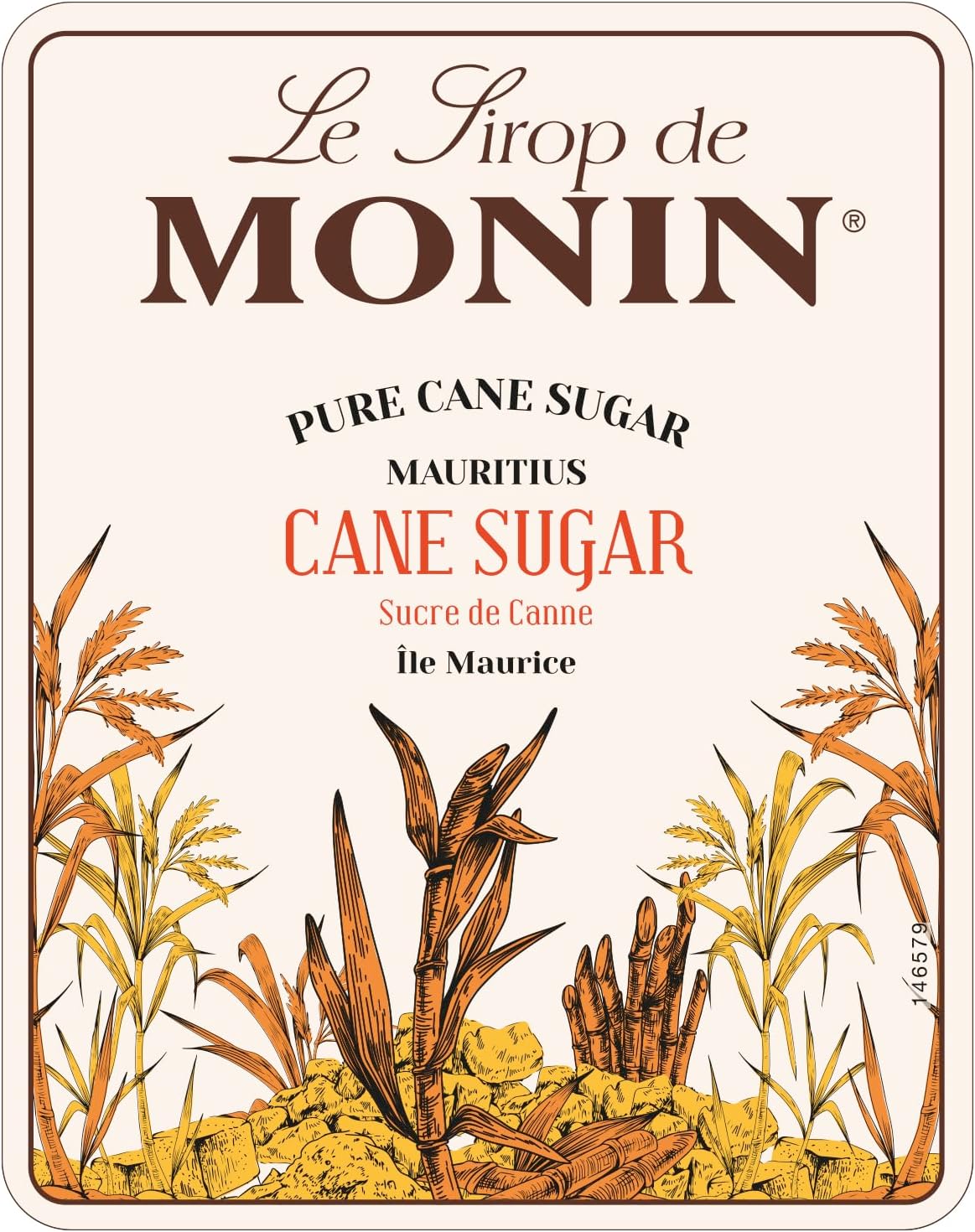 MONIN Premium Pure Cane Sugar Syrup 700ml for Cocktails and Coffees. Vegan-Friendly, Allergen-Free, 100% Natural Flavours and Colourings-2