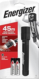 Energizer X Focus LED Torch, Bright Flashlight, Water Resistant, For Indoor And Outdoors, Batteries Included