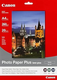 Canon Photo Paper Plus (SG-201, A4, 20 Sheets), 1