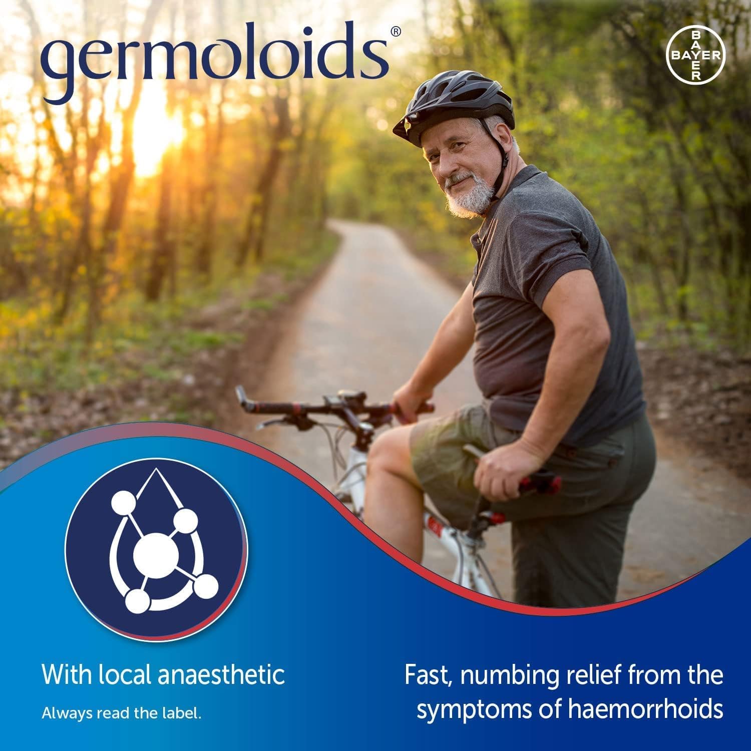 Germoloids Haemorrhoid Cream, Piles Treatment with Anaesthetic to Numb the Pain & Itch, 55 g, Pack of 1, (Packing may vary).-4