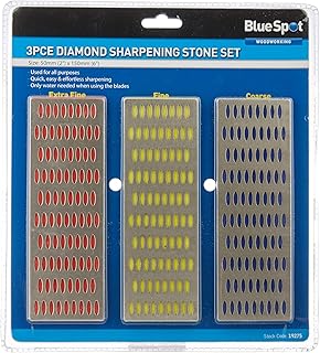 Blue Spot Tools 19275 B/SPOT 2 x 6-Inch Diamond Stone Set (3-Piece)