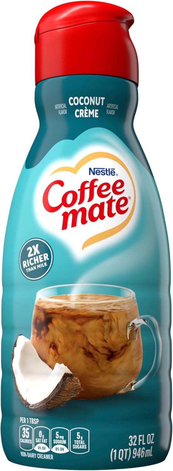 Nestle Coffee mate Coconut Creme Liquid Coffee Creamer 946ml-0