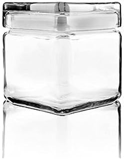 Anchor Hocking Stackable Storage Jar 1.0L Annealed Glass 85587R