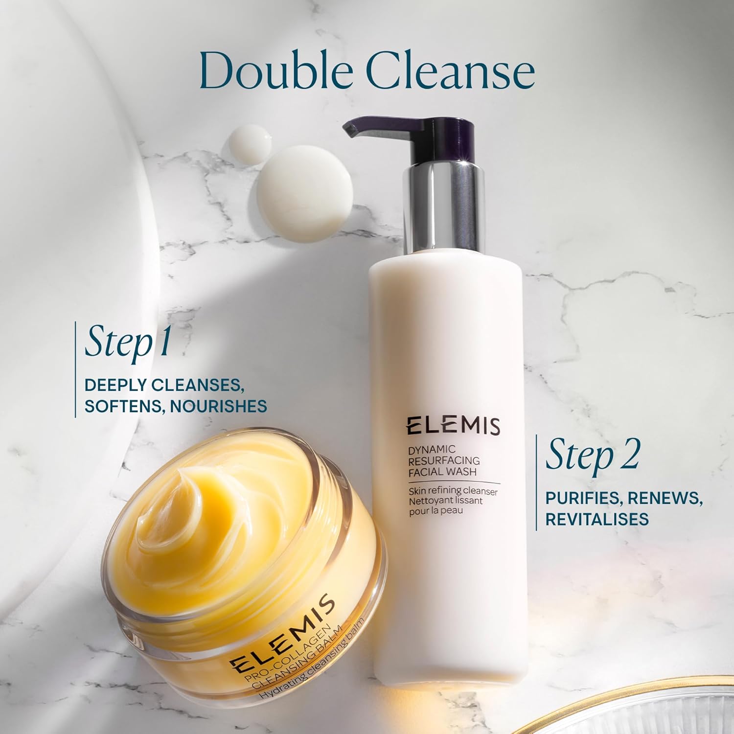 ELEMIS Dynamic Resurfacing Facial Wash, Face Cleanser to Purify, Renew and Revitalise, Enzyme Gel Facial Cleanser with Tri-Enzyme Technology, Foaming Facial Wash to Exfoliate and Cleanse, 200ml-5