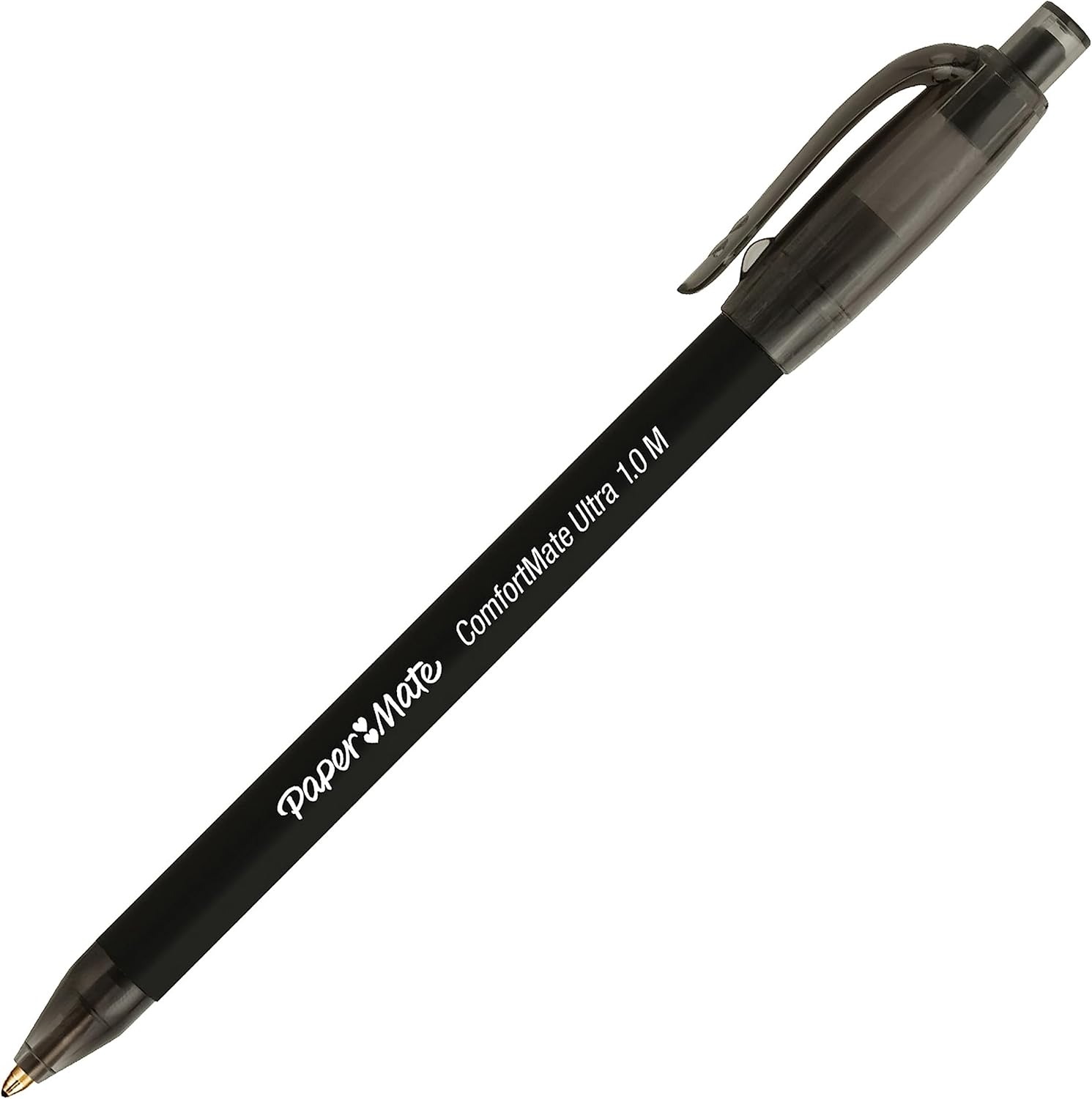 Paper Mate ComfortMate Ultra Retractable Ballpoint Pens | Medium Point (1.0mm) | Black | Pack of 4-2