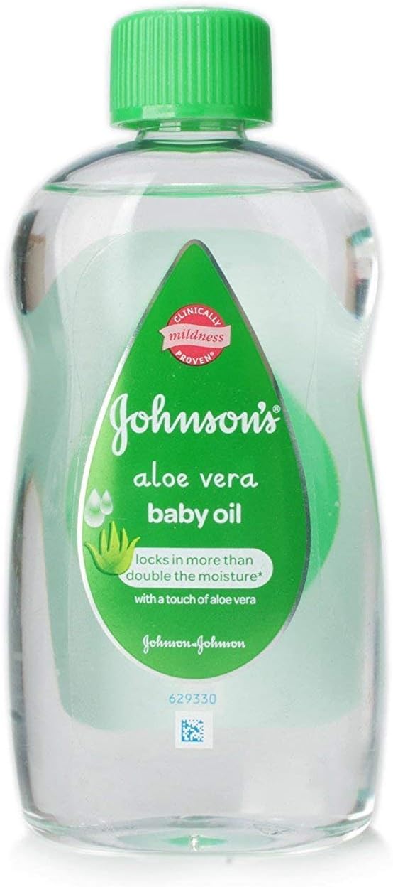 Johnson's Baby Oil with Aloe Vera 300 ml-0