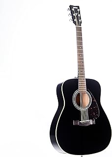 Yamaha F370 Full Size Steel String Acoustic Guitar - Traditional Western Body - Classic Black