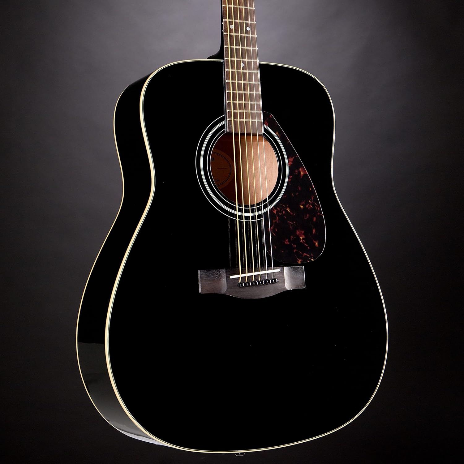 Yamaha F370 Full Size Steel String Acoustic Guitar - Traditional Western Body - Classic Black-5