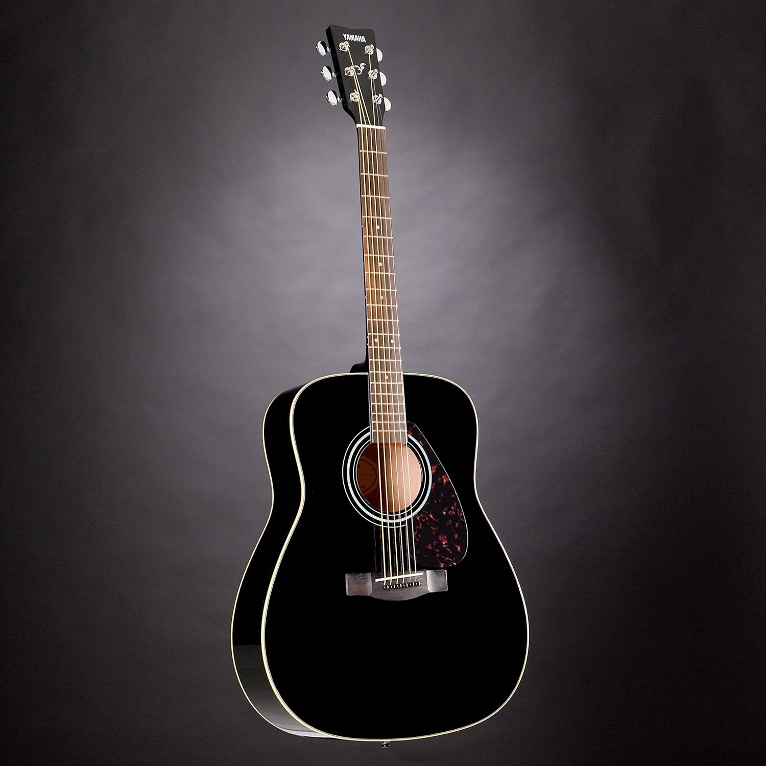 Yamaha F370 Full Size Steel String Acoustic Guitar - Traditional Western Body - Classic Black-8