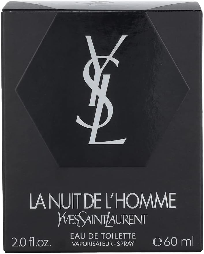 La Nuit by Yves Saint Laurent Eau De Toilette For Men 60 ml-2