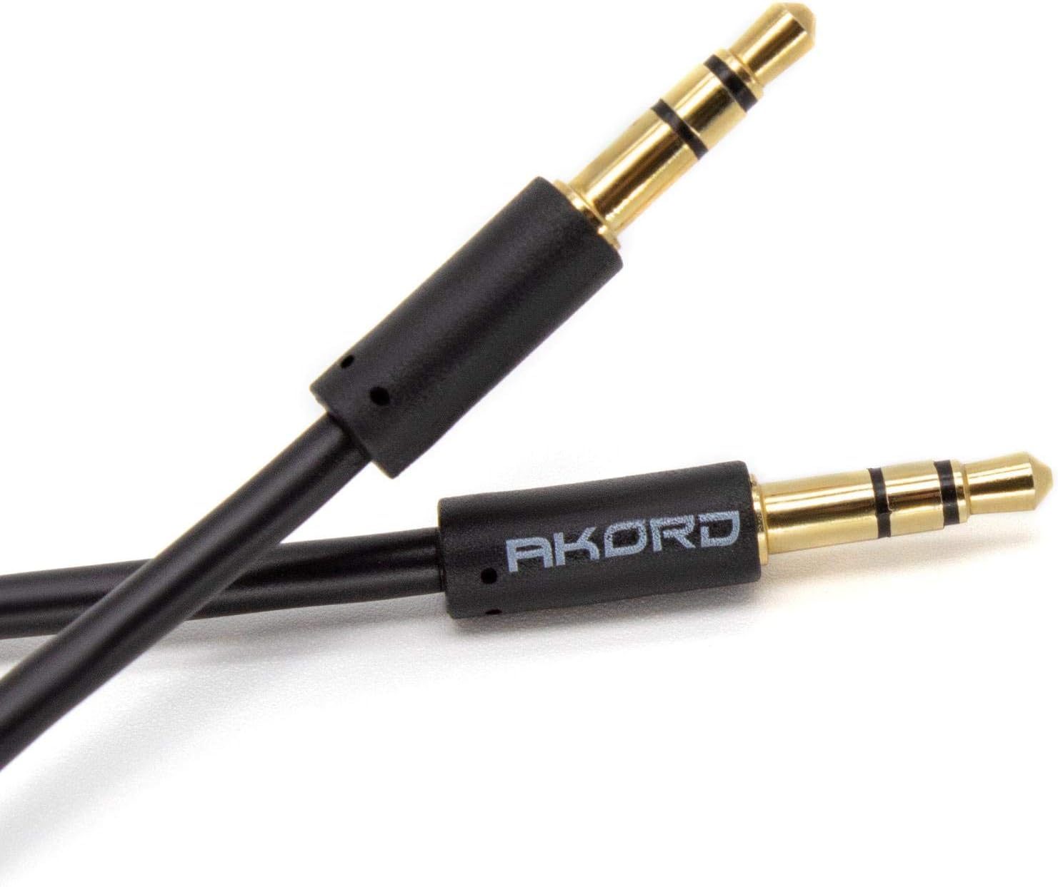 Akord 3 m 3.5 mm to 3.5 mm gold plated stereo jack to jack lead cable-2