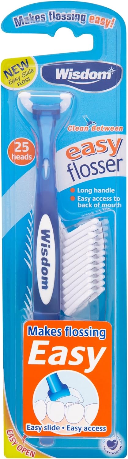 Wisdom Easy Floss Daily Flosser - Random Colour-0