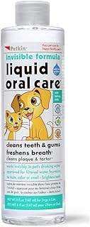 Petkin Pet Liquid Oral Care, 8-Ounce Bottle (Pack of 6)