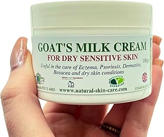 Goat's Milk Moisturising Cream 100g Psoriasis Eczema Dry Skin Dermatitis