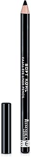 Rimmel London Soft Kohl Smudge-proof Eyeliner Pencil, Jet black, 1.2 g