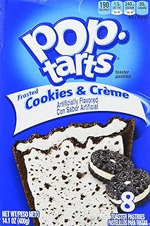 Kelloggs Pop Tarts Cookies & Cream 400g