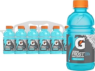 Gatorade Thirst Quencher, Frost Glacier Freeze, 12 Fl Oz (pack of 12)