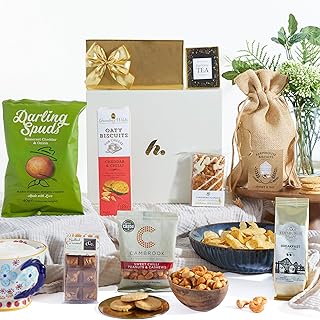 Gourmet Gift Hamper For Foodies - With Premium & Indulgent Sweet and Savoury Treats | Food Gifts For Men, Birthday Hampers For Women, Thank You Hampers & Gourmet Gifts, By Clearwater Hampers