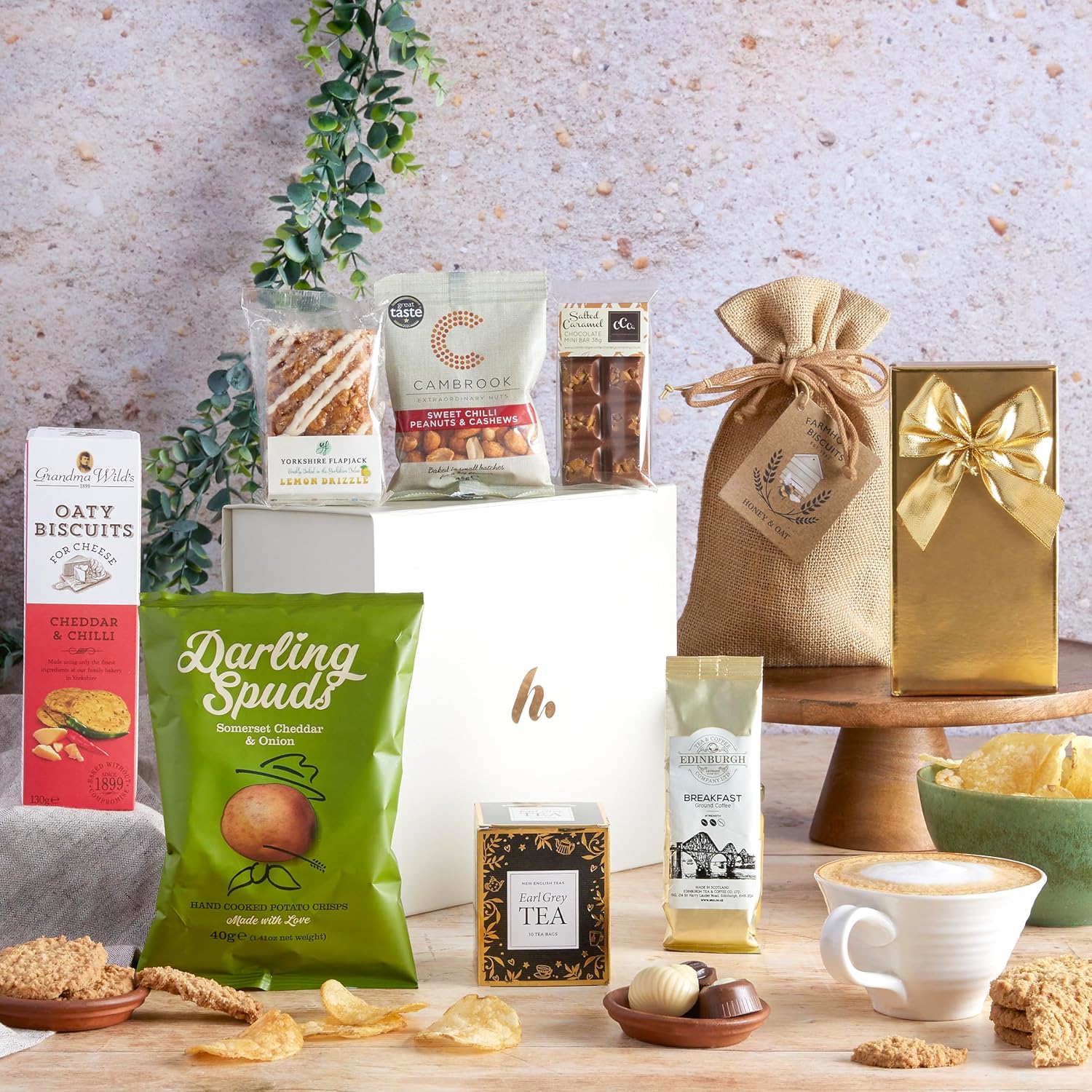 Gourmet Gift Hamper For Foodies - With Premium & Indulgent Sweet and Savoury Treats | Food Gifts For Men, Birthday Hampers For Women, Thank You Hampers & Gourmet Gifts, By Clearwater Hampers-1