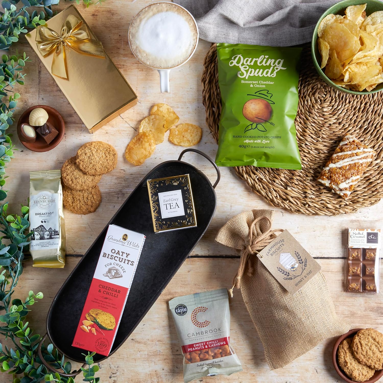 Gourmet Gift Hamper For Foodies - With Premium & Indulgent Sweet and Savoury Treats | Food Gifts For Men, Birthday Hampers For Women, Thank You Hampers & Gourmet Gifts, By Clearwater Hampers-6