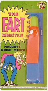 Red & Blue Fart Whistle, 1 Pc. - Fun & Hilarious Novelty Toy, Perfect Accessory for Parties, Festivals, Pranks, & Gag Gift