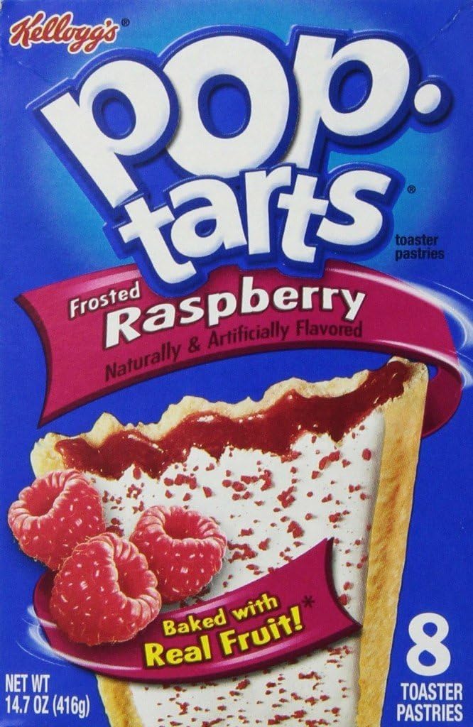 Kelloggs Frosted Raspberry Pop Tarts 416g-7