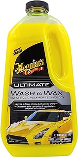 Meguiar's G17748EU Ultimate Car Wash & Wax 1.4L, Shampoo that leaves a deep, glossy, just-waxed shine