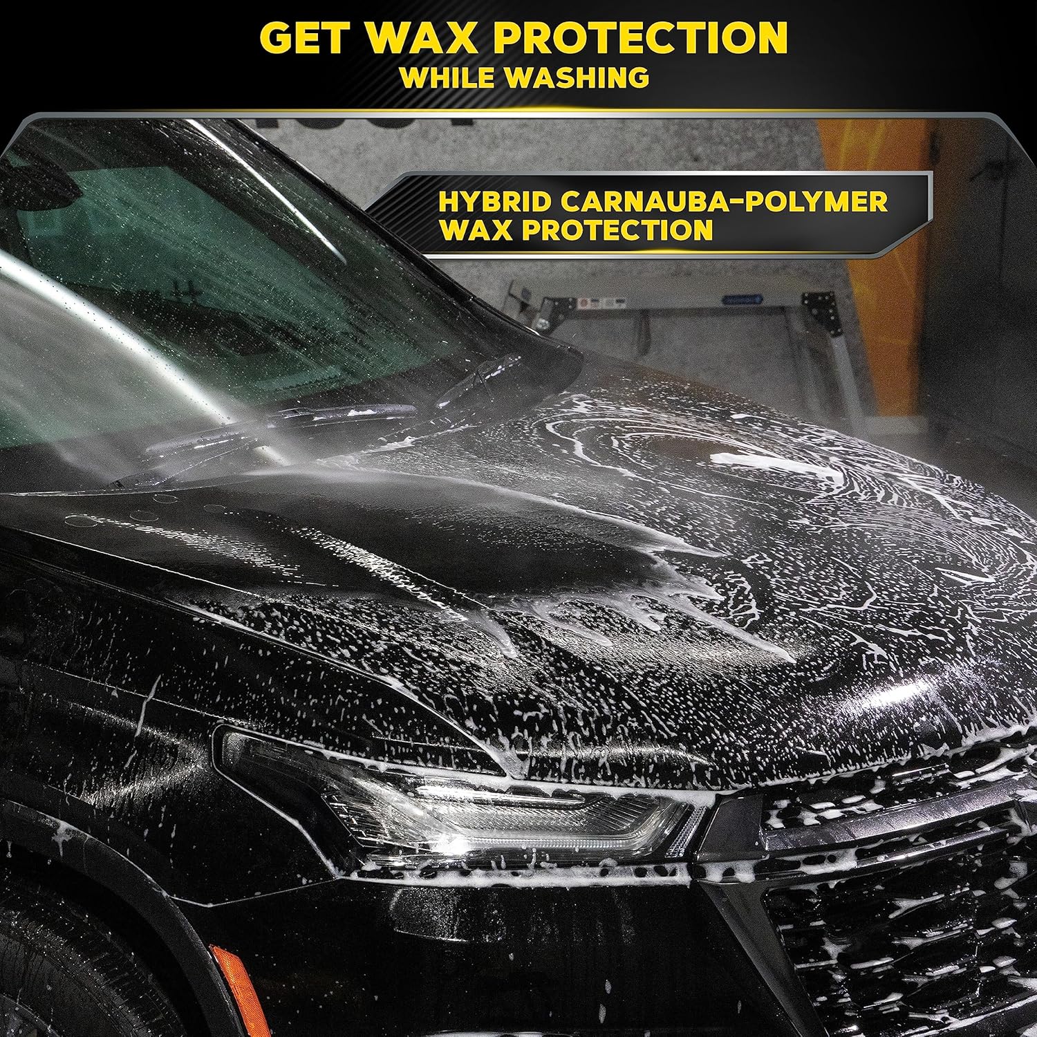 Meguiar's G17748EU Ultimate Car Wash & Wax 1.4L, Shampoo that leaves a deep, glossy, just-waxed shine-1