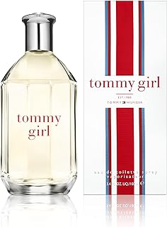 Tommy Hilfiger – Tommy Girl Eau de Toilette 100 ml – Perfume for Women – Very Fresh Floral Fragrance with Fruity Notes – Transparent Glass Bottle