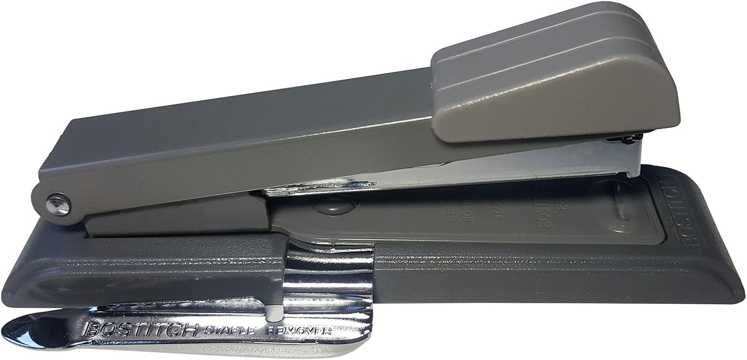 Bostitch B8REJX Grey Desk Stapler B8 Classic Original from Switzerland-0