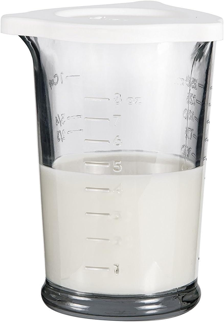 Anchor Hocking Triple Pour Measuring Glass, 250 ml Tempered Glass-1