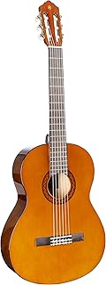 YAMAHA C40//02 Full Size Acoustic Guitar with 3 Nylon and 3 Metal strings – Thin gloss finish – Natural