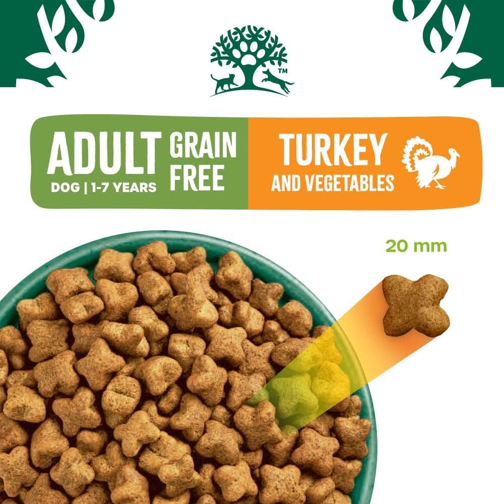 James Wellbeloved Adult Grain-Free Turkey & Vegetables 10 kg Bag, Hypoallergenic Dry Dog Food-4