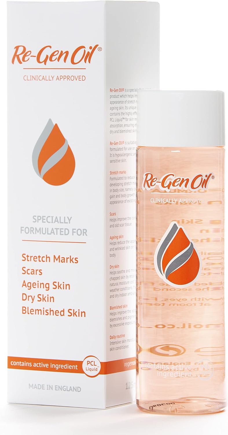 Re-Gen Oil | Improve the Appearance of Scars, Stretch Marks and Uneven Skin Tone | 125ml-0