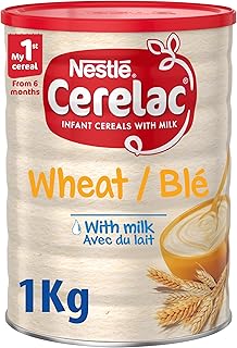 Cerelac Wheat Infant Cereal with Milk 1 kg | from 6 months+ | Baby Cereal