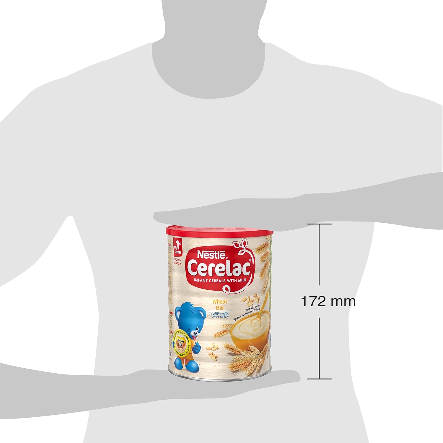 Cerelac Wheat Infant Cereal with Milk 1 kg | from 6 months+ | Baby Cereal-4