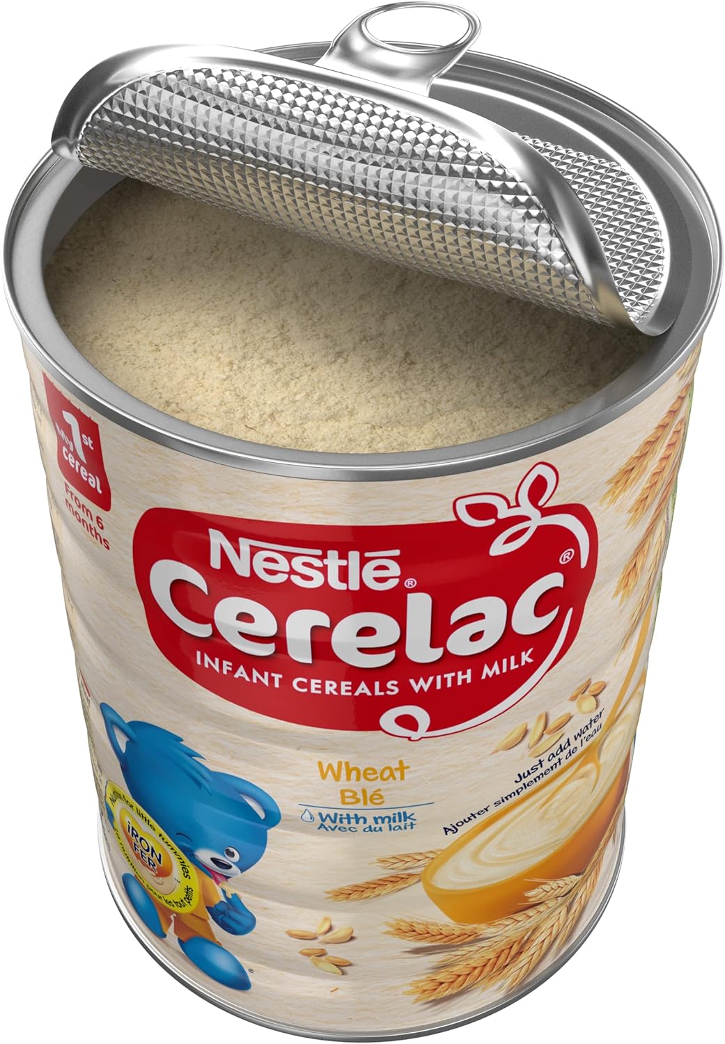 Cerelac Wheat Infant Cereal with Milk 1 kg | from 6 months+ | Baby Cereal-8