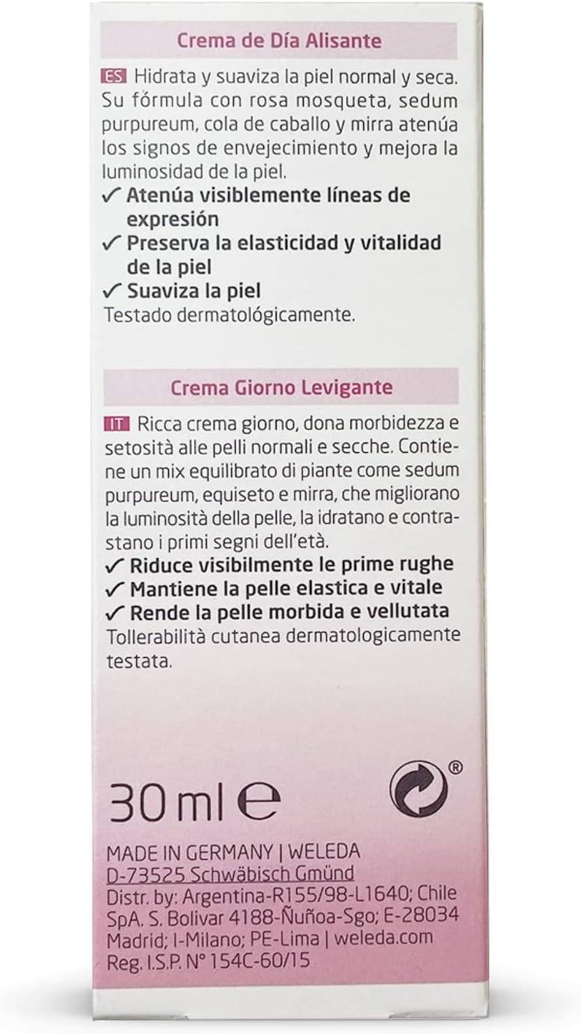 Weleda Wild Rose Smoothing Day Cream, 30 ml-1