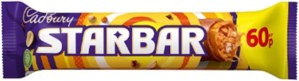 Cadbury Starbar Chocolate Bar 49g x Case of 32-0