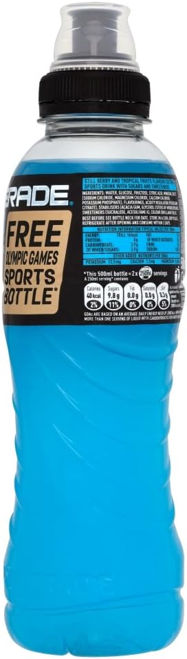 Powerade Berry & Tropical 12 x 500ml-4