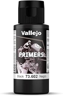 Vallejo Model Color 60 ml Polyurethane Primer - Black