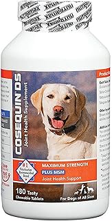 Cosequin DS Plus MSM Joint Health for Dogs - 180 Chewable Tablets