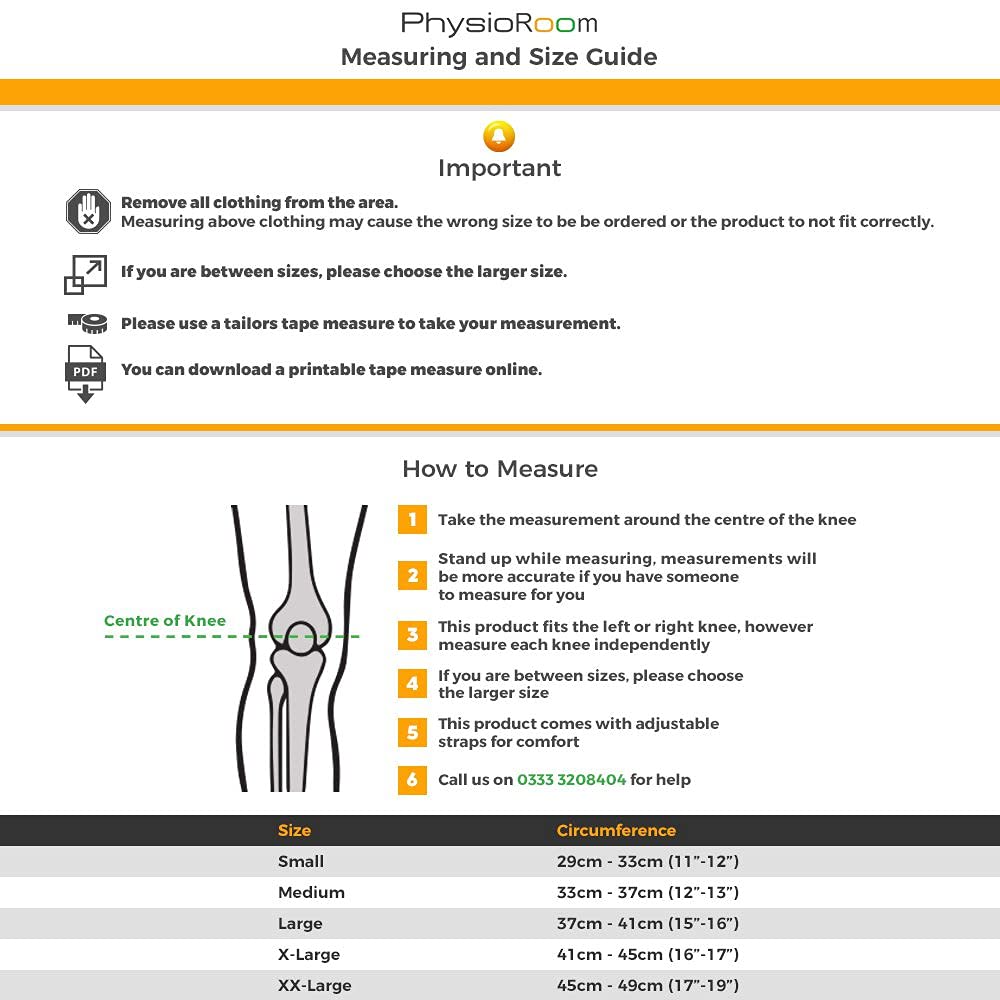 PhysioRoom Stabilising Hinged Knee Brace Support | Open Knee, Adjustable Strap, Dual Pivot Hinge | Mild Arthritis, Orthosis, Cartilage Tears, Knee Pain Relief, Protects Ligaments MCL, LCL Rehab-1