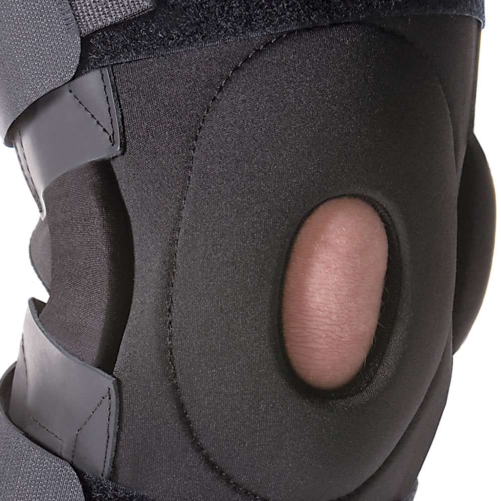 PhysioRoom Stabilising Hinged Knee Brace Support | Open Knee, Adjustable Strap, Dual Pivot Hinge | Mild Arthritis, Orthosis, Cartilage Tears, Knee Pain Relief, Protects Ligaments MCL, LCL Rehab-4