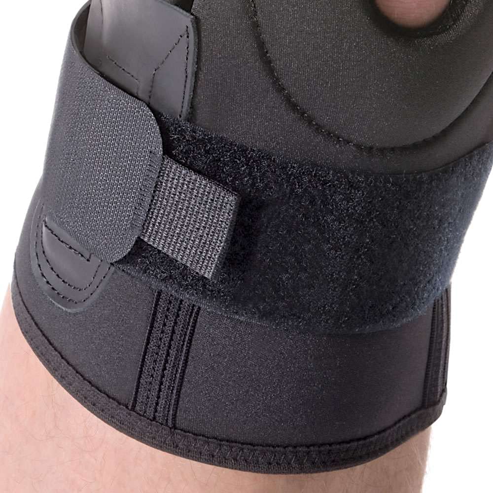 PhysioRoom Stabilising Hinged Knee Brace Support | Open Knee, Adjustable Strap, Dual Pivot Hinge | Mild Arthritis, Orthosis, Cartilage Tears, Knee Pain Relief, Protects Ligaments MCL, LCL Rehab-5